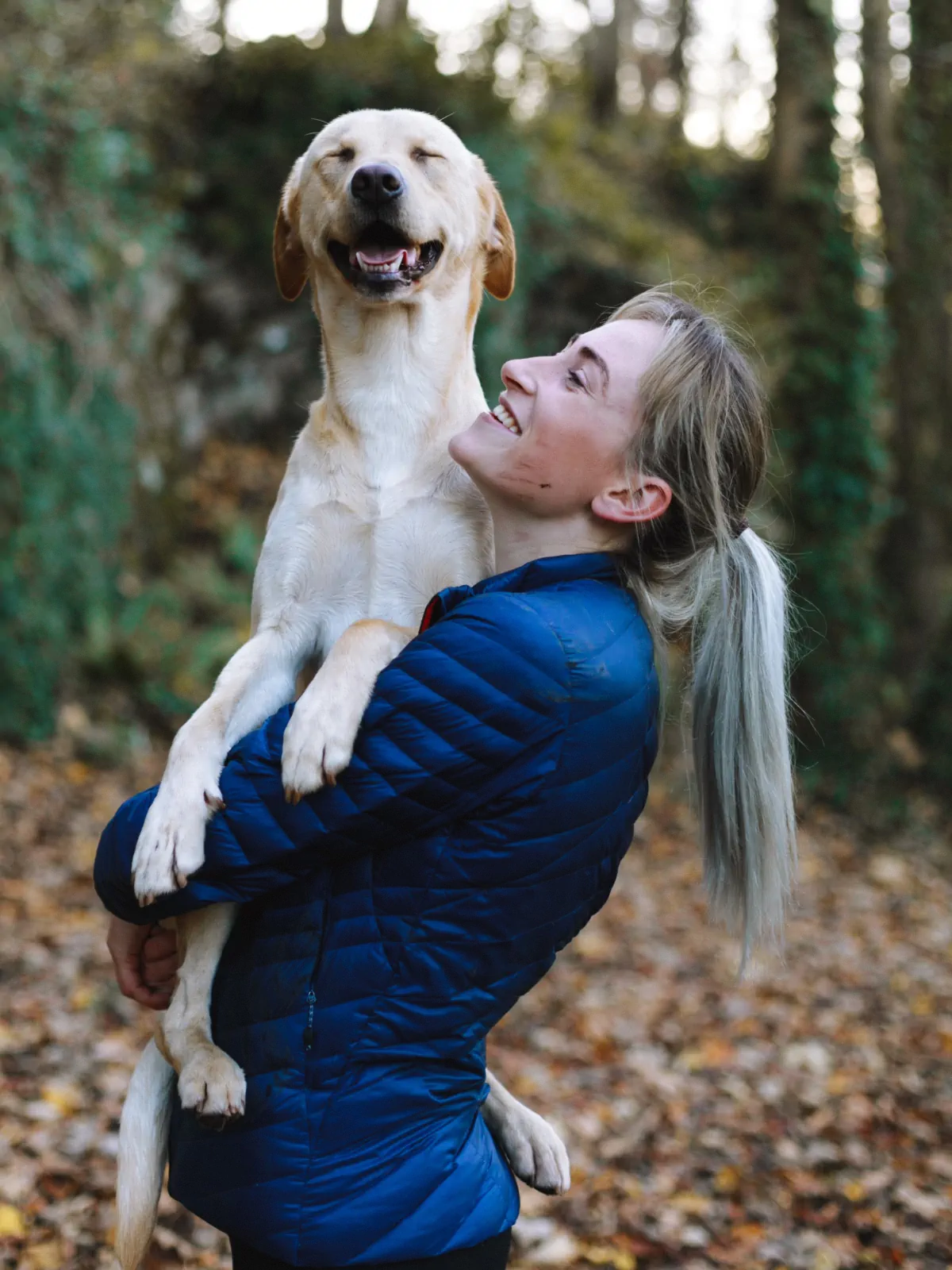 Woman with Dog